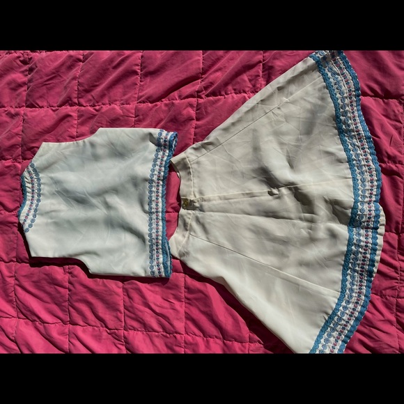 Vintage California Holiday skirt and vest set - Picture 4 of 4